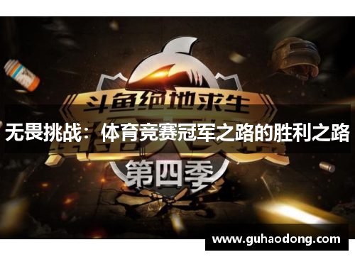 无畏挑战：体育竞赛冠军之路的胜利之路